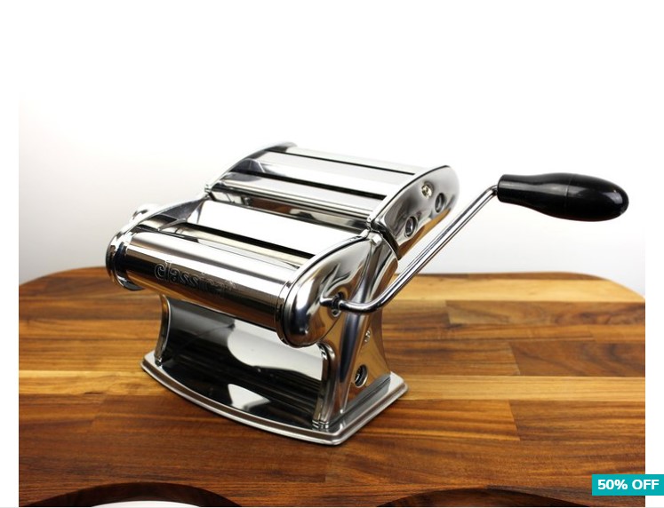 50% OFF Classica Pasta Machine Set $34.99 (Don’t pay $69.99)