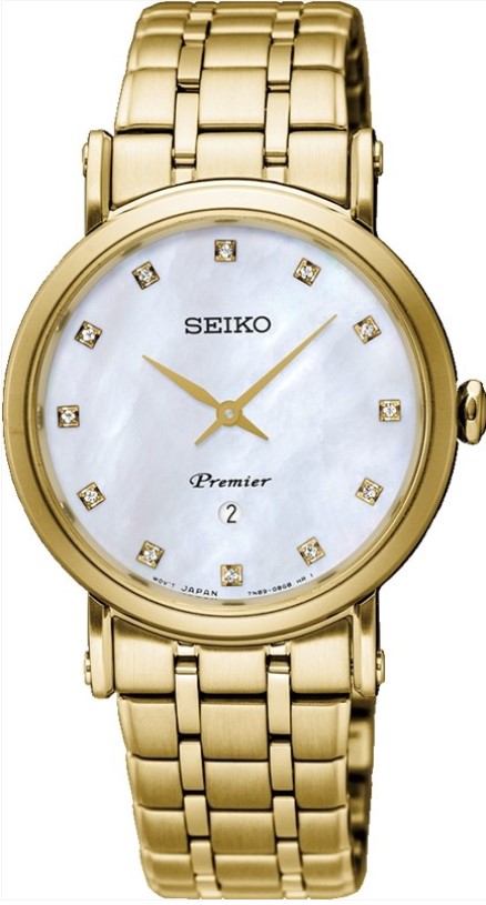Seiko SXB434P Ladies Premier Diamond Watch $599.00 (RRP $875.00)