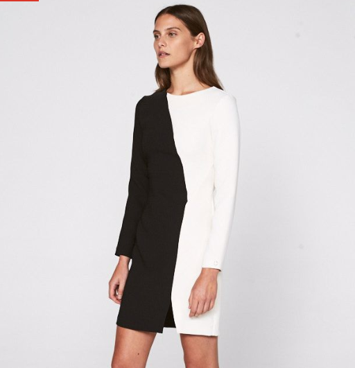 85% OFF Outline London Eton Dress Black & White $49 (RRP$331)