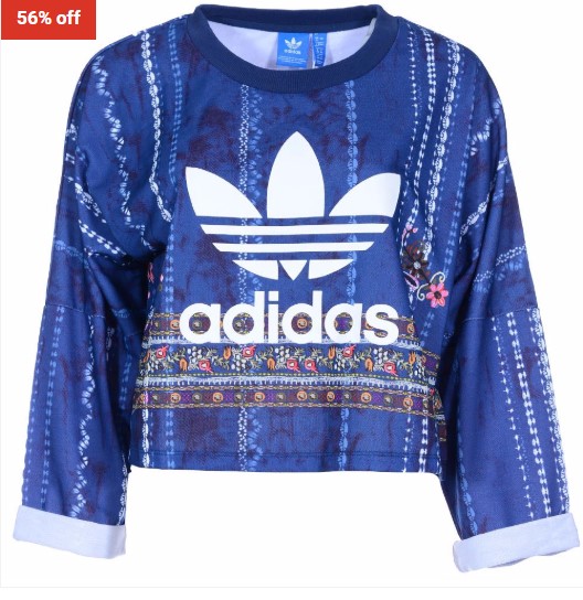 56% OFF Adidas Cirande Cropped Sweater $49 (RRP$111)