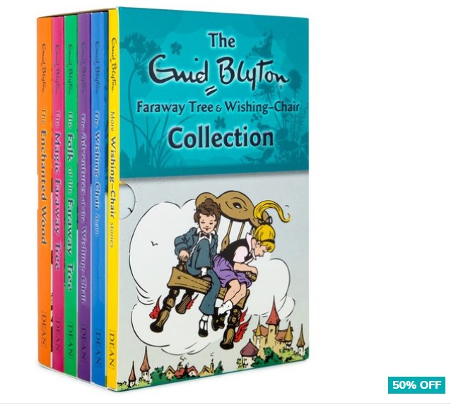 50% OFF Enid Blyton Faraway Tree & Wishing-Chair 6-Book Box Set $19.99 (Don’t pay $40.75)