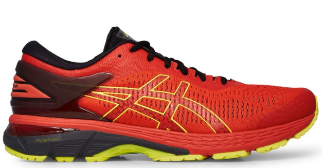 35% OFF ASICS Men’s GEL-Kayano 25 Shoe – Cherry Tomato/Safety Yellow $168 (Don’t pay $260)