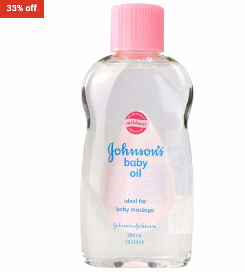 33% OFF Johnsons 6 Pack – 200Ml Baby Oil $16.99 (RRP$25.20)