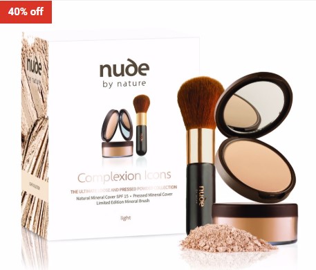 40% Nude by Nature Complexion Icons Light $29.99 (RRP$49.95)