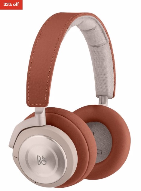 33% OFF Bang & Olufsen BeoPlay H9i Wireless Over-Ear Headphones with Active Noise Cancelling Terracotta $469 (RRP$700)