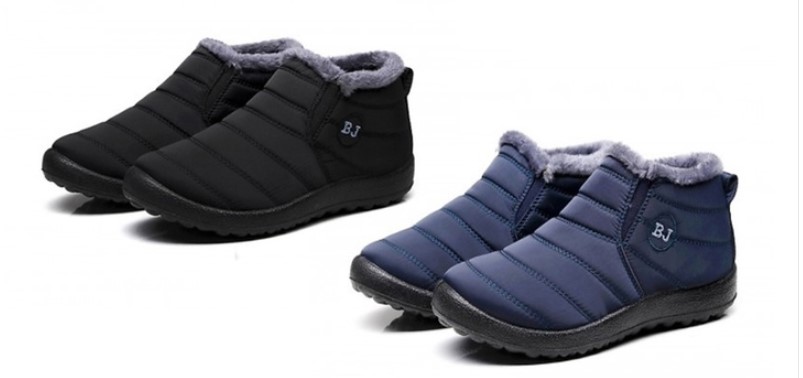 Waterproof Warm Slip-Ons: One ($24.95) or Two Pairs ($39.95)