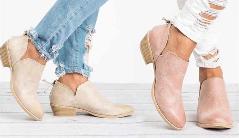 Women’s Ankle Boot: One ($29.95) or Two Pairs($54.95)
