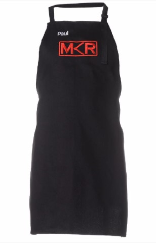 My Kitchen Rules MKR Black Apron $39.99