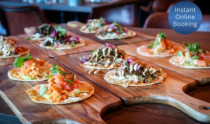 AYCE Tacos: 1 ($25), 2 ($49), 4 ($96), 8 ($190) or 10 Ppl ($233) at Contrabando, Macquarie St (Up to $490 Value)