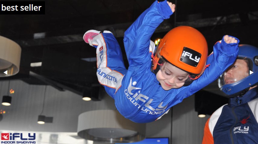 Indoor Skydiving Perth WA, iFLY Basic (2 Flights) – WEEKDAY SPECIAL $89