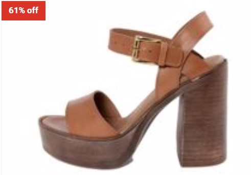 61% OFF GUSTO Leather Sandal $77 (RRP$195)