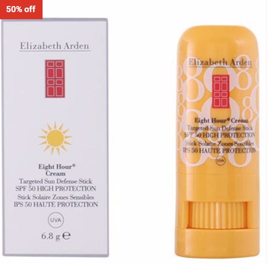 50% OFF Elizabeth Arden Eight Hour Cream Sun Defense Stick SPF50 6.8g $18 (RRP$36)