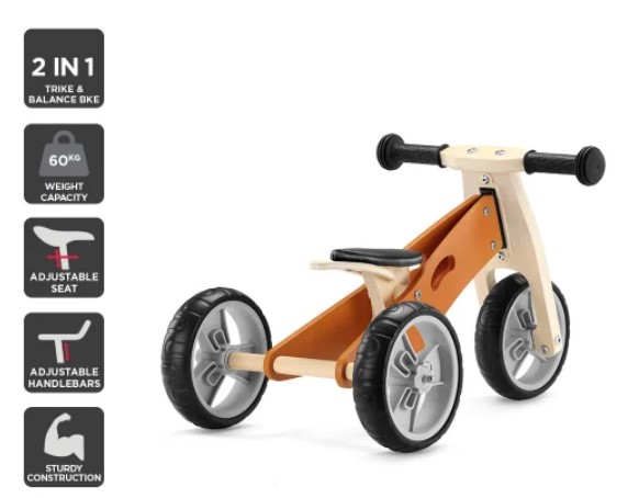 Kogan 2-in-1 Trike & Balance Bike $69