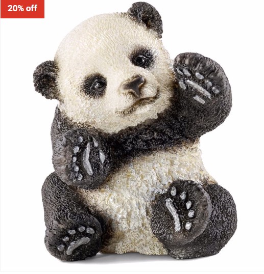 20% OFF Schleich – Panda Cub Playing $5.19 (RRP$6.49)