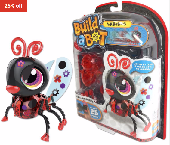 25% OFF Build a Bot Bug – Ladybug $14.99 (RRP$19.99)