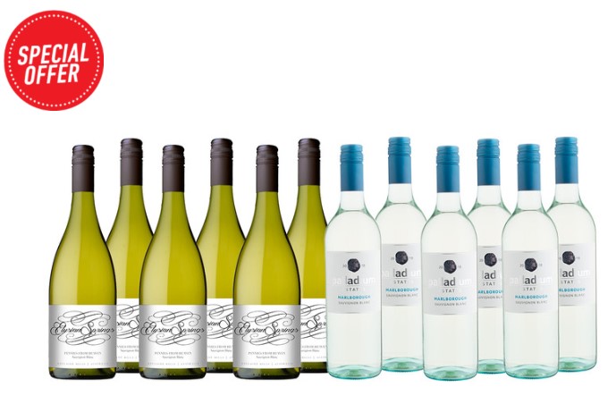 Elysian Springs + Palladium Sauv Blanc Bundle (12 Bottles) $8.25 A BOTTLE $99.00 FOR 12 BOTTLE PACKS