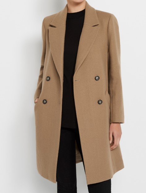 Double Breasted Coat $299.95