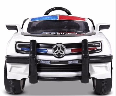 RIGO Kids Ride On Car Police White $549