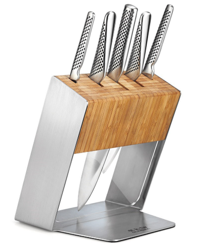 Global Katana Knife Block 6 Piece $394.99 (RRP $829.00)