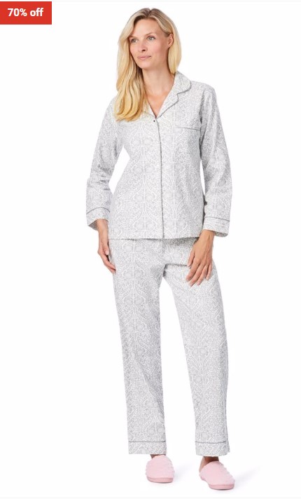 70% OFF Noni B Dara Pajama Flanelette Set $20.99 (RRP$69.95)