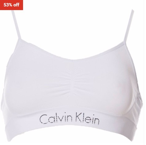 53% OFF Calvin Klein Ck Horizon Seamless Brallette $18 (RRP$37.95)