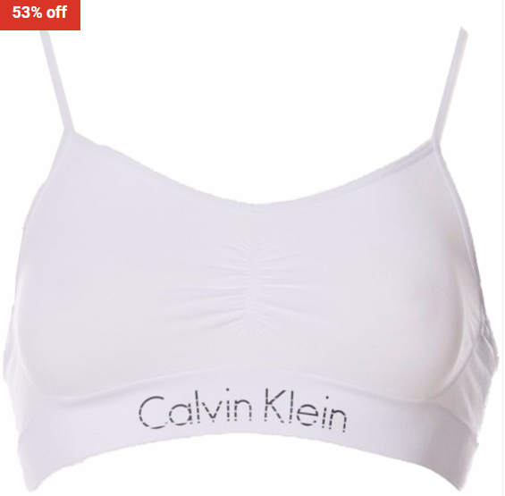 53% OFF Calvin Klein Ck Horizon Seamless Brallette $18 (RRP$37.95)