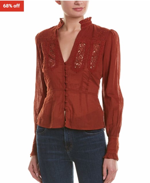 68% OFF Free People Sweet Memories Top $58.80 (RRP$182)