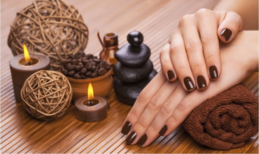 Manicure and Pedicure: Deluxe Shellac ($55) or Deluxe SNS ($65) at Luxury Nails and Beauty and Hair (Up to $125 Value)