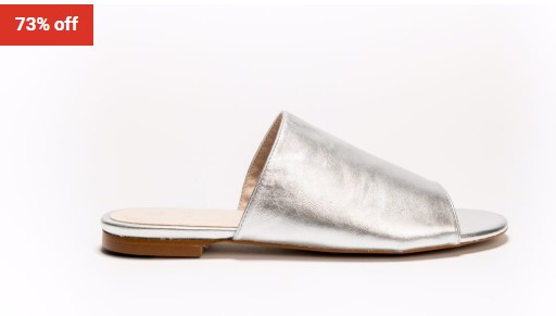 73% OFF Cara London Caiman Silver $40 (RRP$148)