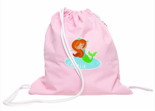 30% OFF Personalised Bag Wet Bag Pink – Mermaid $20.99 (RRP$29.99)