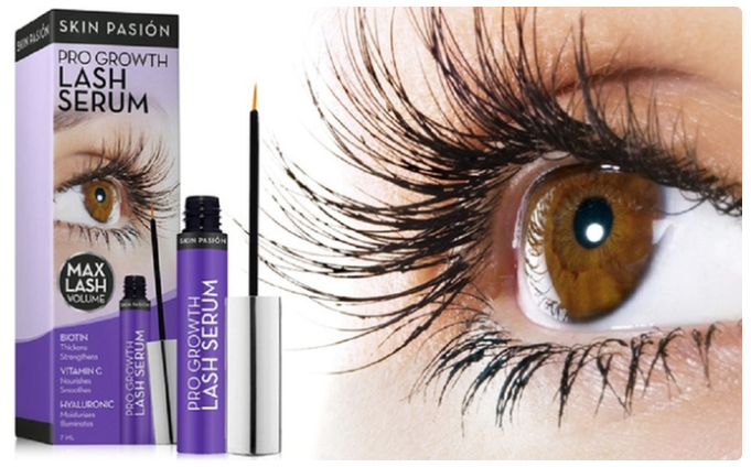 Skin Pasion Pro Growth Lash Serum: One ($19) or Two ($29) (Don’t Pay up to $72)