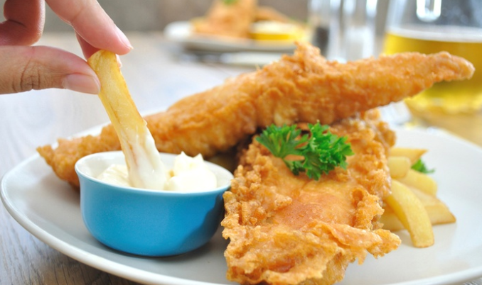 Fish and Chips with Glass of Wine or Beer for Two ($29) or Four People ($58) at Fourth Fish Rozelle (Up to $96 Value)