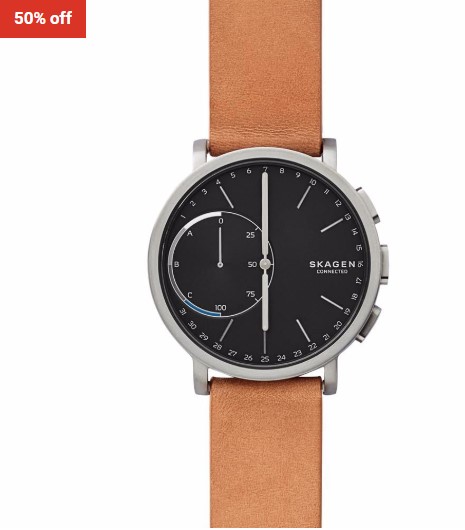 50% OFF Skagen Hagen Connected Brown Smart Watch SKT1104 $149 (RRP$299)
