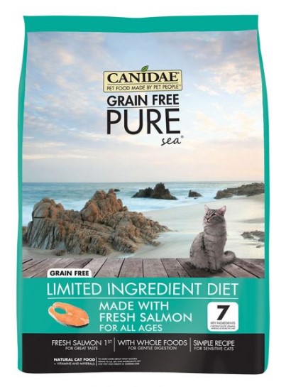 CANIDAE® Grain Free PURE Sea with Salmon All Ages Dry Cat Food $17.59 – $46.39