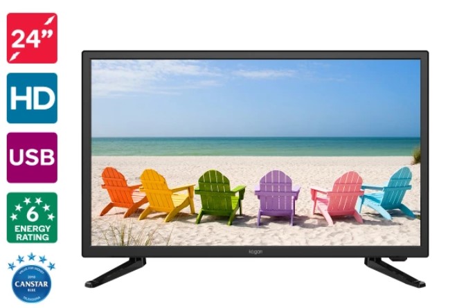 Kogan 24″ LED TV (Series 5 DH5000) $149