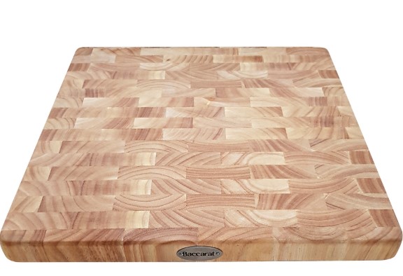 Baccarat Butchers Corner End Grain Timber Chopping Board 35cm $39.99 (RRP $89.99)