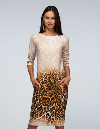 68% OFF Aerin Leopard Cupon Dress $105 (RRP$326)