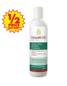 Elmore Oil 250mL $14.99 (Don’t Pay RRP: $29.99)