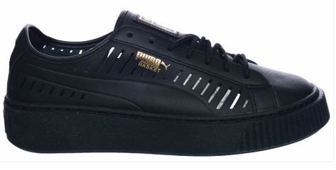 65% OFF Puma Basket Platform Summer Wn’s Puma Black $61 (RRP$175)