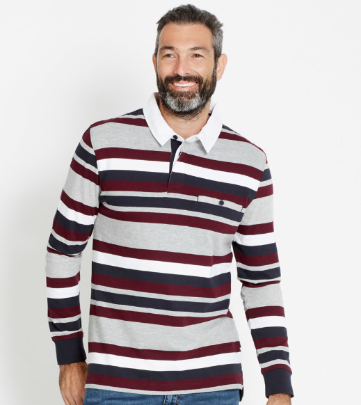 Long Sleeve Lloyd Rugby $25.00 (Was$49.99)