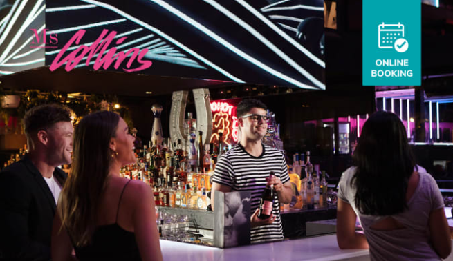 Drink and Dine at One of Melbourne’s Hottest Bars! $45 (VALUED AT $101)