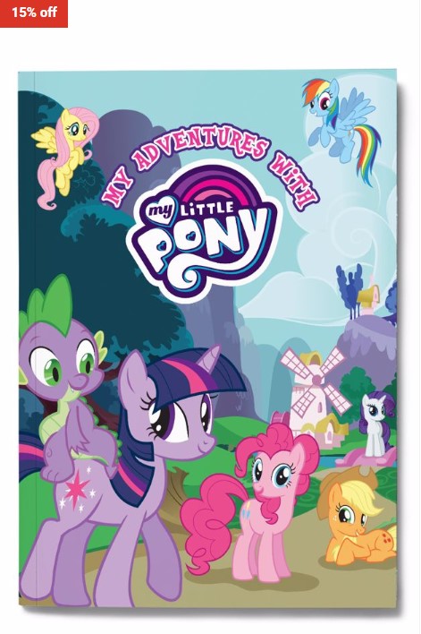 15% OFF Hasbro My Little Pony My Adventures with My Little Pony – Large Softcover $16.99 (RRP$19.99)