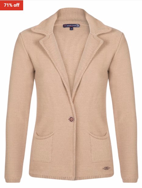 71% OFF Giorgio Di Mare Womens Women’s Knitwear Jacket $55 (RRP$190)