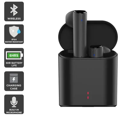 Kogan W8 True Wireless Earphones (Black) $59
