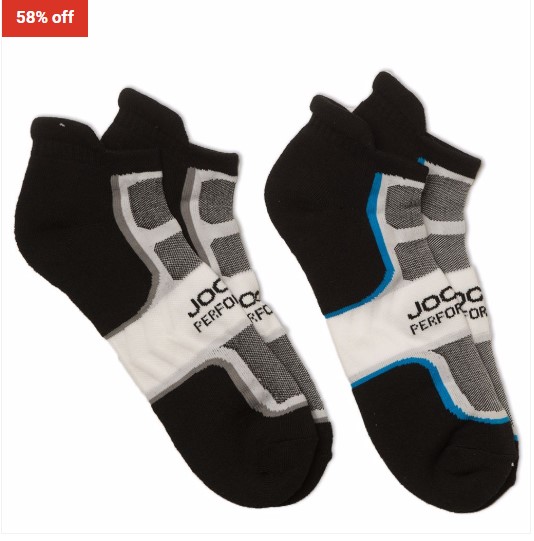 58% OFF Bonds Mens Socks Jky Prf Coolmx 2 Pack $7.95 (RRP$18.95)