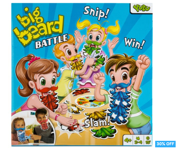 30% OFF Big Beard Battle Game $10.49 (RRP$14.99)