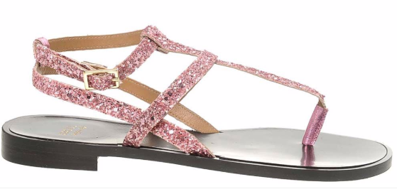 67% OFF Raoul Crayon Pink Glitter Sandals $29 (RRP$89)