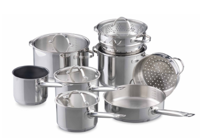 Baccarat Signature 9 Piece Stainless Steel Cookset $299.99 (RRP $999.99)