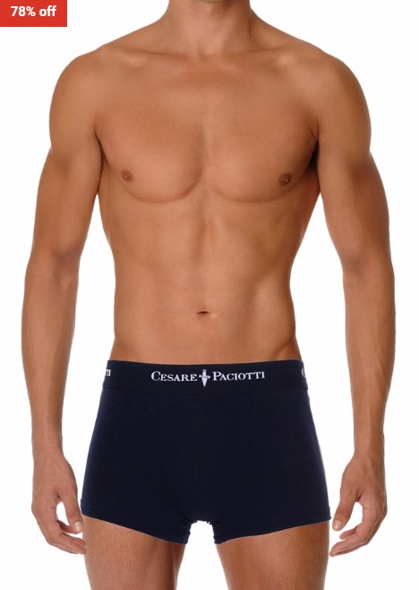 78% OFF Cesare Paciotti 1 Pack Boxer Shorts Black $9 (RRP$40)