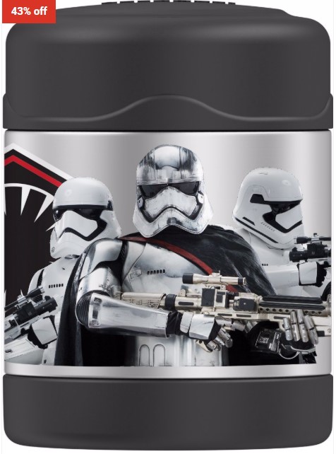 43% OFF Thermos 290 Ml Funtainer Stailess Steel Vacuum Insulated Food Jar – Star Wars Stormtrooper $19.99 (RRP$34.99)